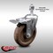Service Caster 5 Inch SS High Temp Glass Filled Nylon 12mm Stem Caster Total Lock Brake SCC SCC-SSTSTTL20S514-GFNSHT-M1215 - alternate 5